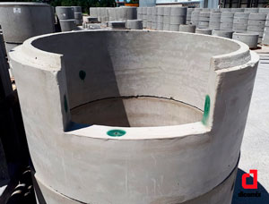 Cámara de aire y desagüe